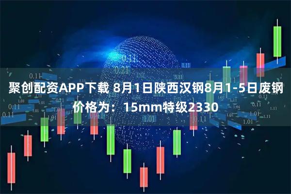 聚创配资APP下载 8月1日陕西汉钢8月1-5日废钢价格为：15mm特级2330